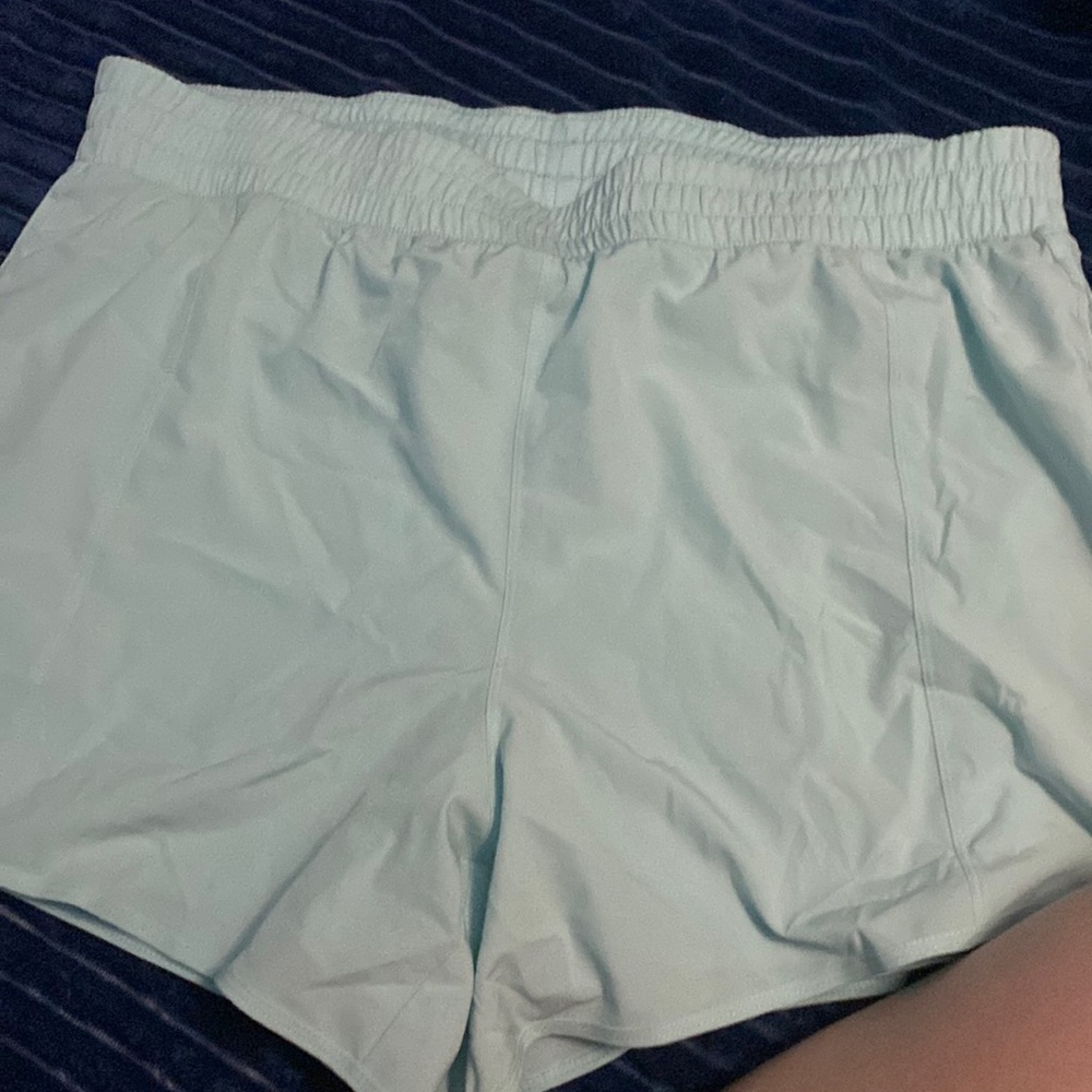 Baby blue Athletic shorts